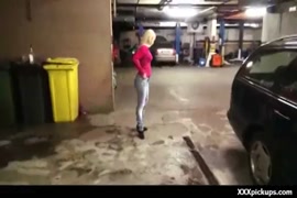Dirty slutty chicks hanging out on the street always catch some lucky dude look...