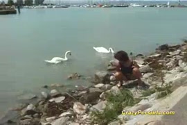 The hottest young chicks pissing where they shouldnt be